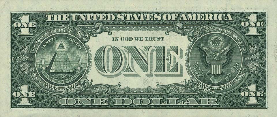 nota de um dólar